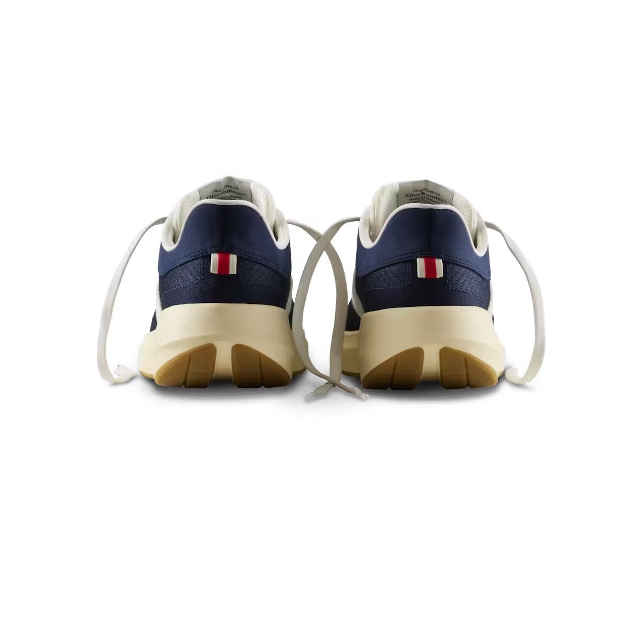 Tracksmith Eliot Runner - Unisex - Navy/Ivory/Ivory - Interval Running