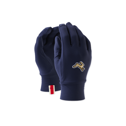 Tracksmith Inverno Gloves – Navy - Interval Running