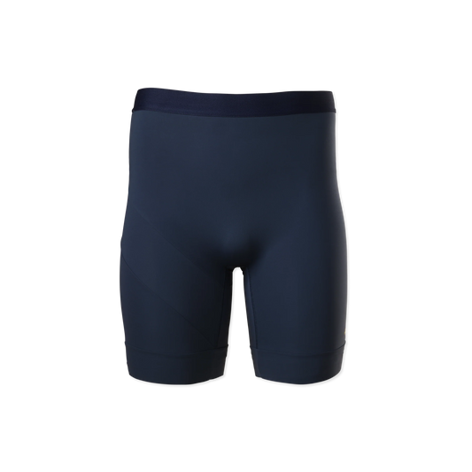 Tracksmith Men's Allston Half Tights - Midnight - Interval Running