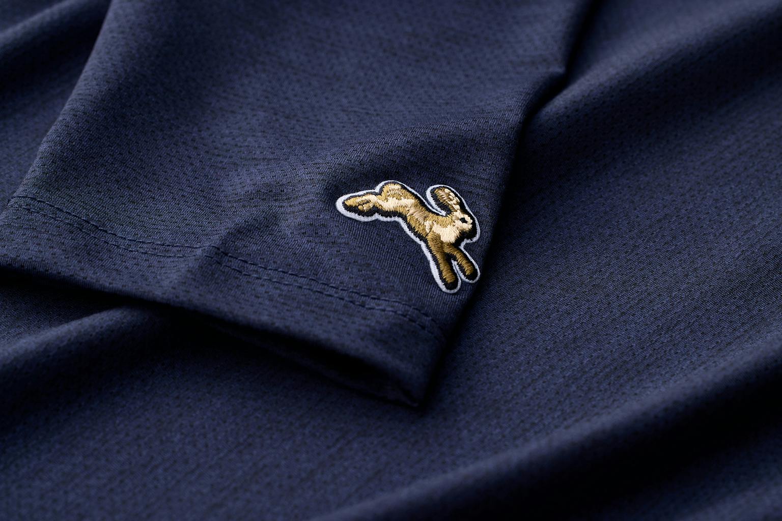 Tracksmith Men's Long Sleeve Session Tee - Navy - Interval Running