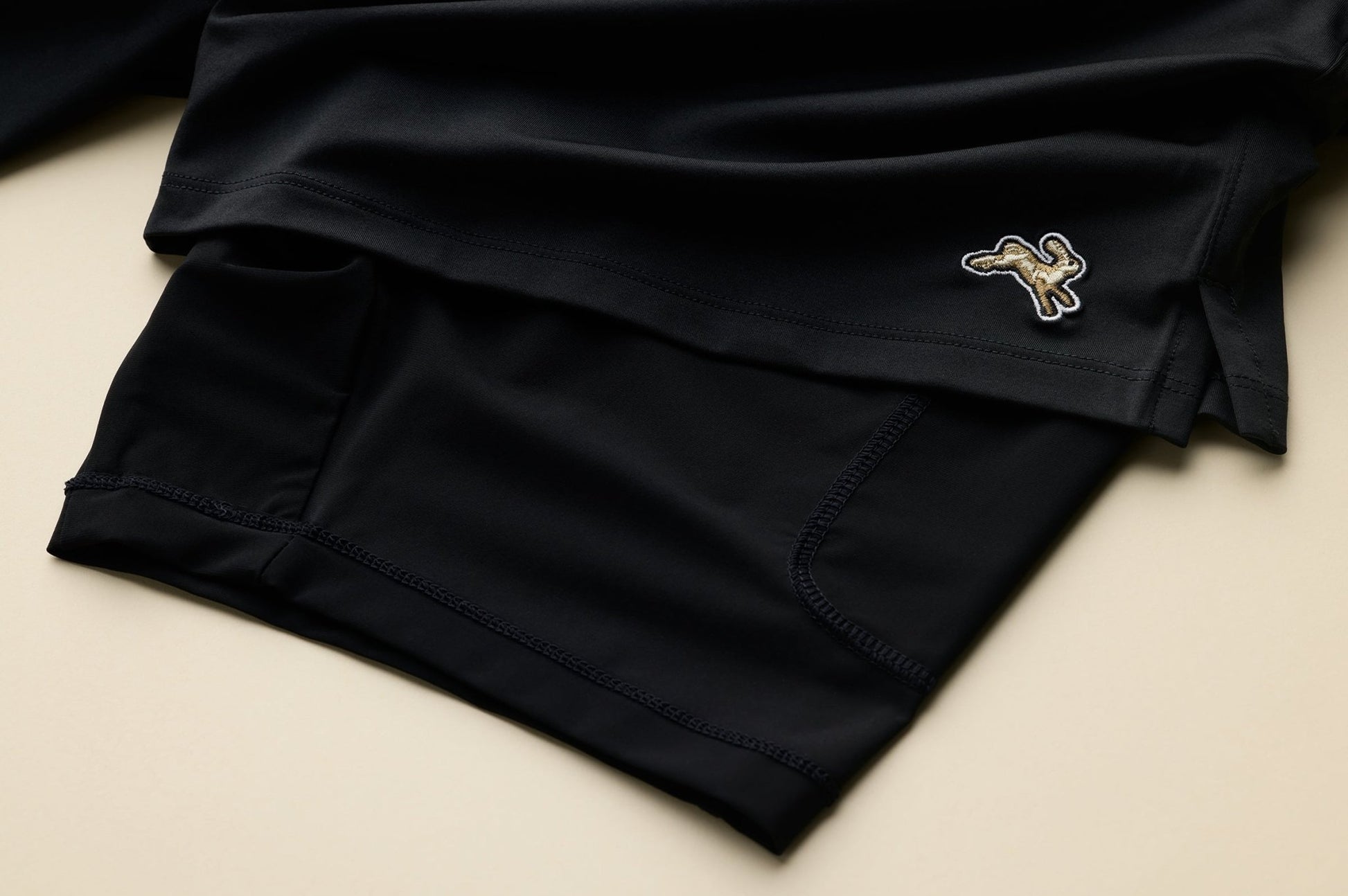 Tracksmith Men's Session 2 - in - 1 Shorts - Black - Interval Running