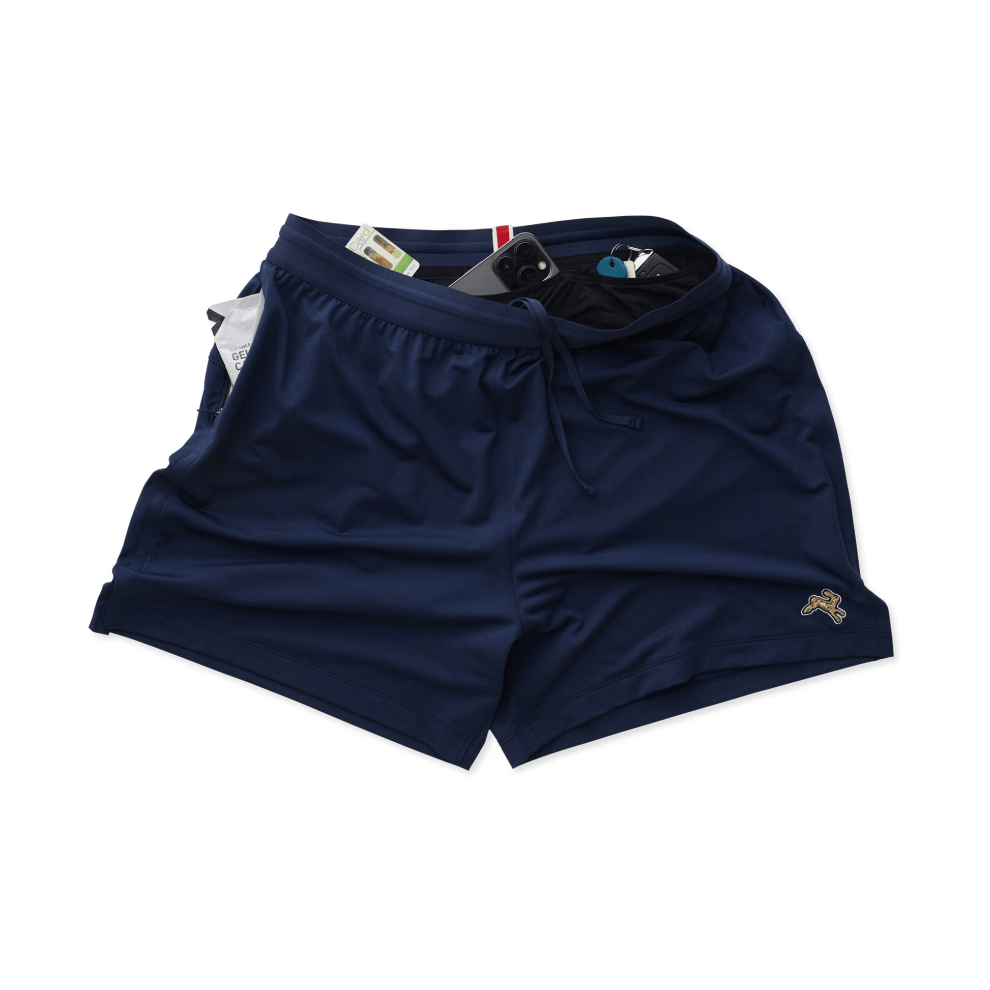 Tracksmith Men's Session Shorts - Navy 5" - Interval Running