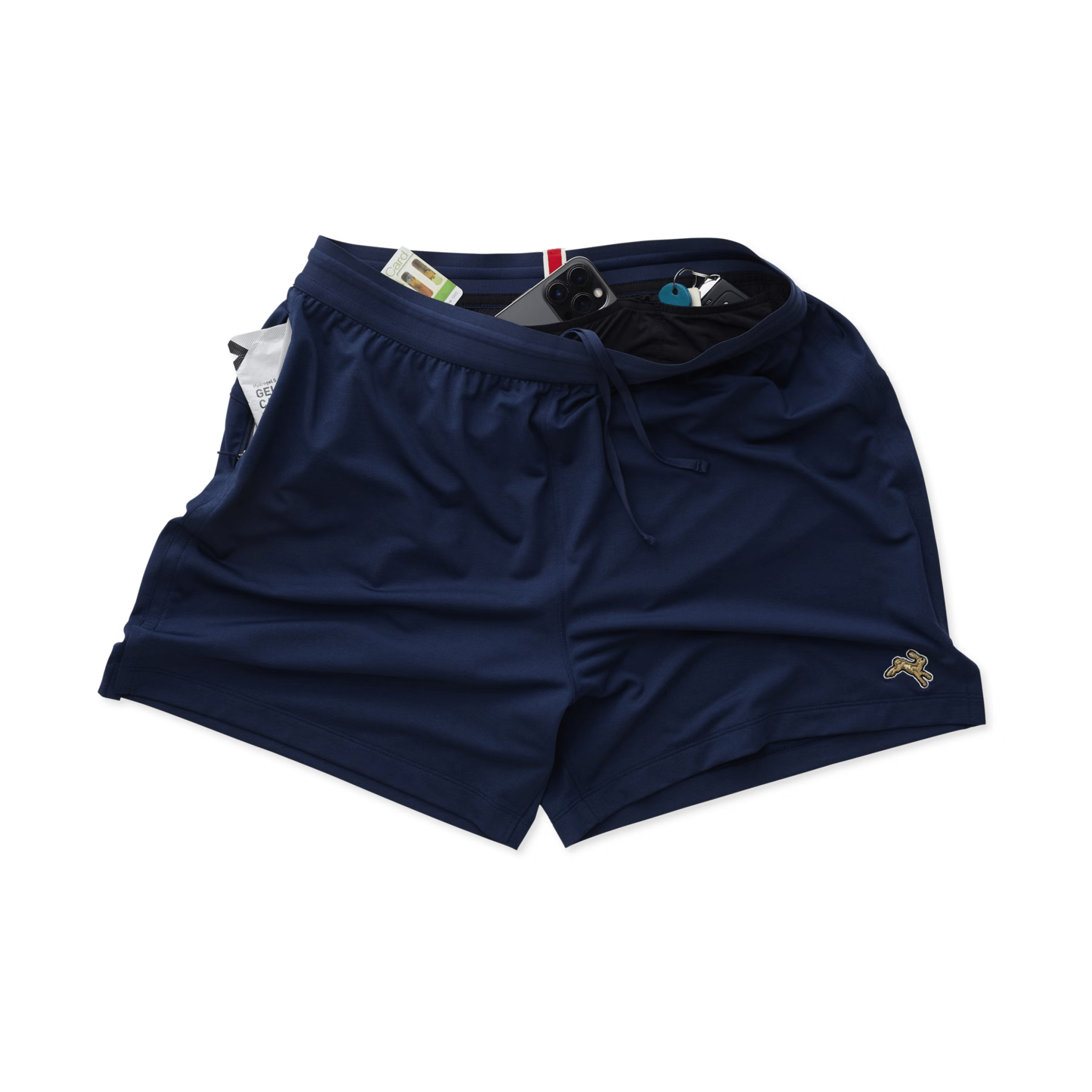 Tracksmith Men's Session Shorts - Navy 5" - Interval Running