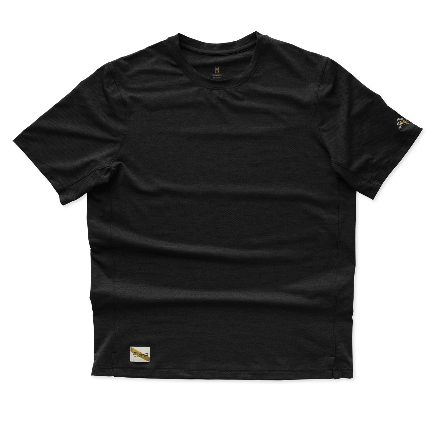 Tracksmith Men's Session Tee - Black - Interval Running