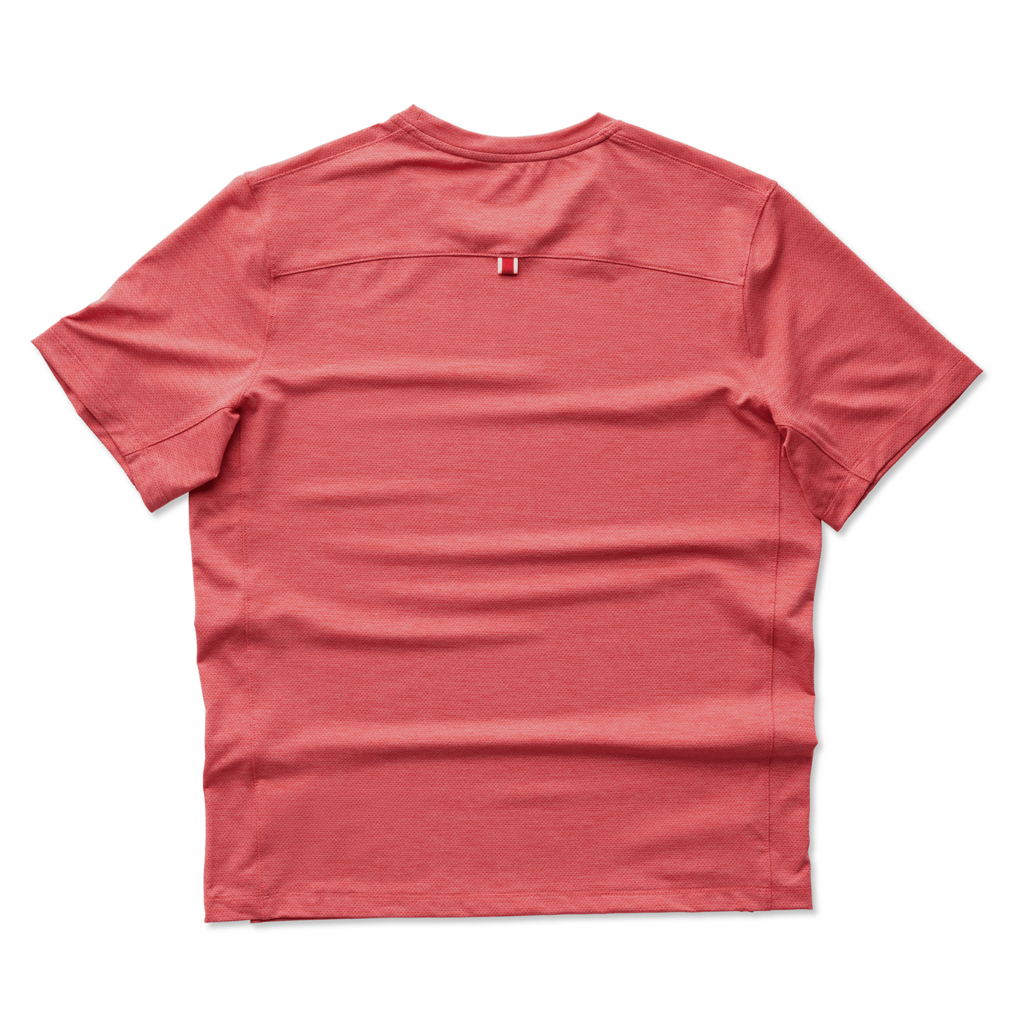Tracksmith Men's Session Tee - Dark Rose - Interval Running