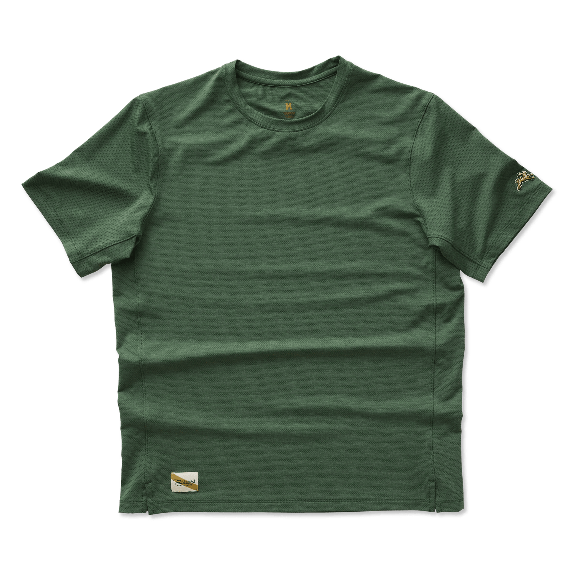 Tracksmith Men's Session Tee - Emerald - Interval Running