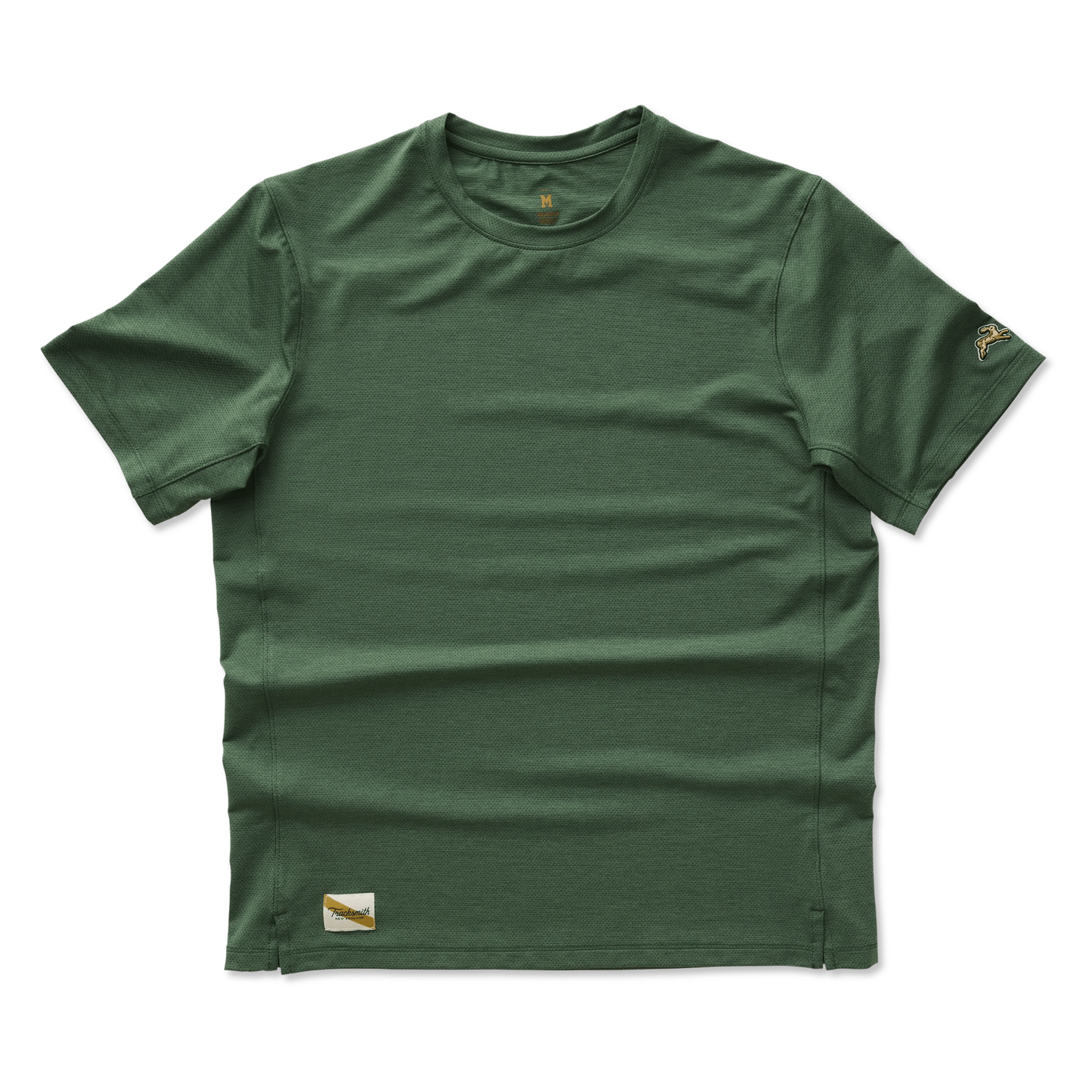 Tracksmith Men's Session Tee - Emerald - Interval Running