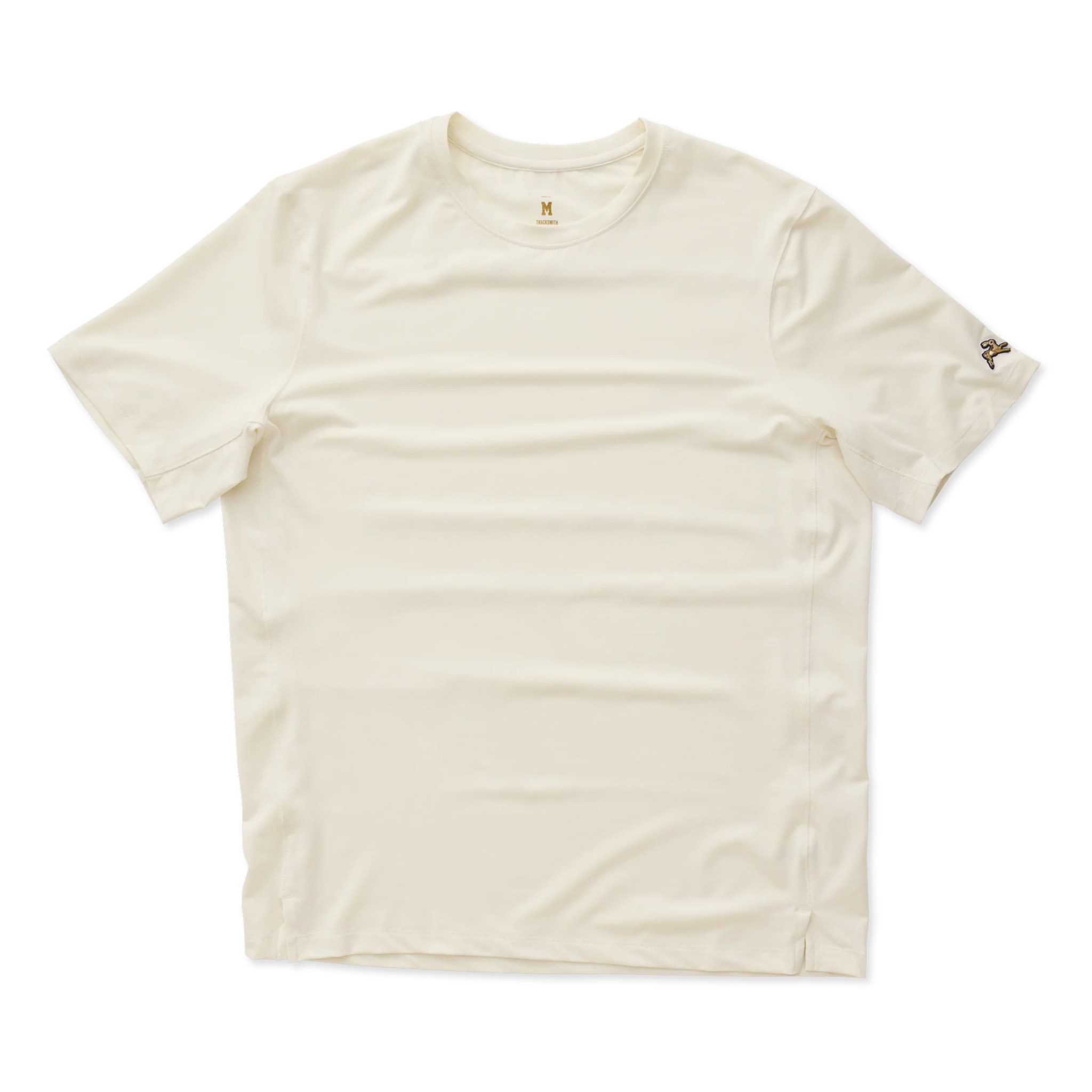 Tracksmith Men's Session Tee - Ivory - Interval Running