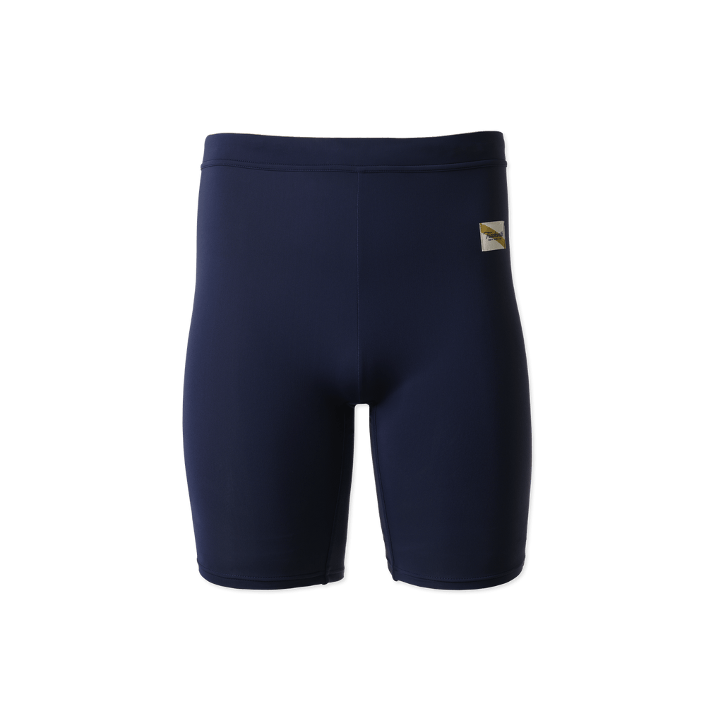 Tracksmith Men's Turnover Half Tights - Navy - Interval Running