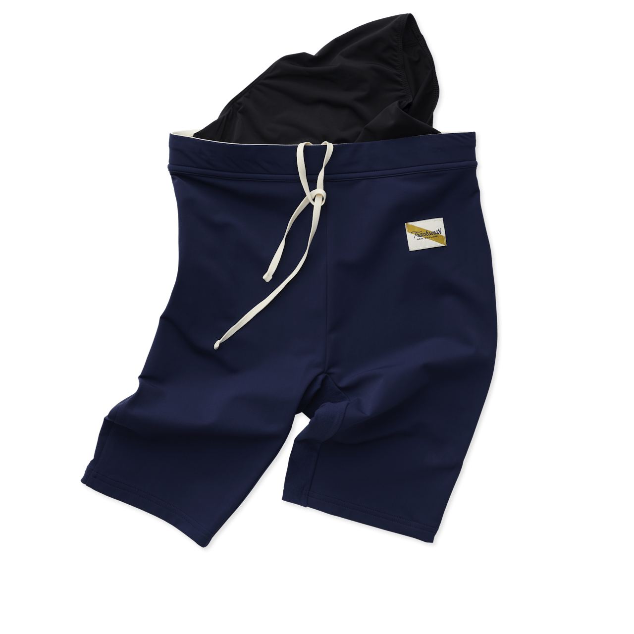 Tracksmith Men's Turnover Half Tights - Navy - Interval Running