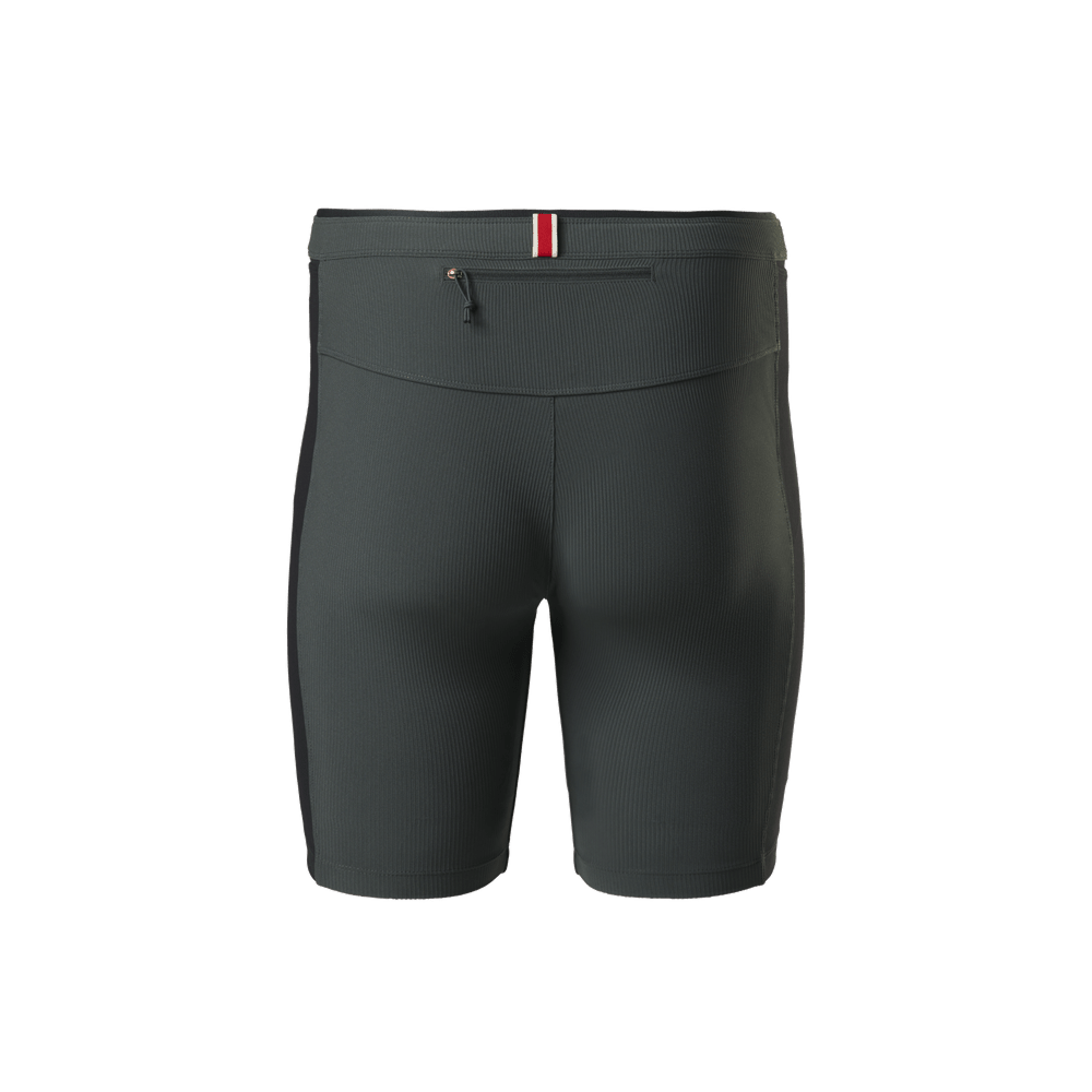 Tracksmith Men's Twilight Half Tights – Urban / Black – Lined - Interval Running