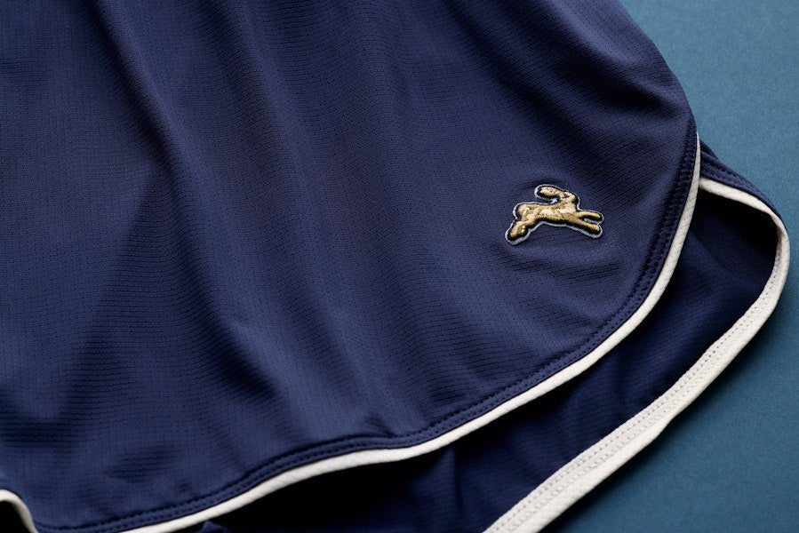 Tracksmith Men's Twilight Split Shorts – Navy - Interval Running