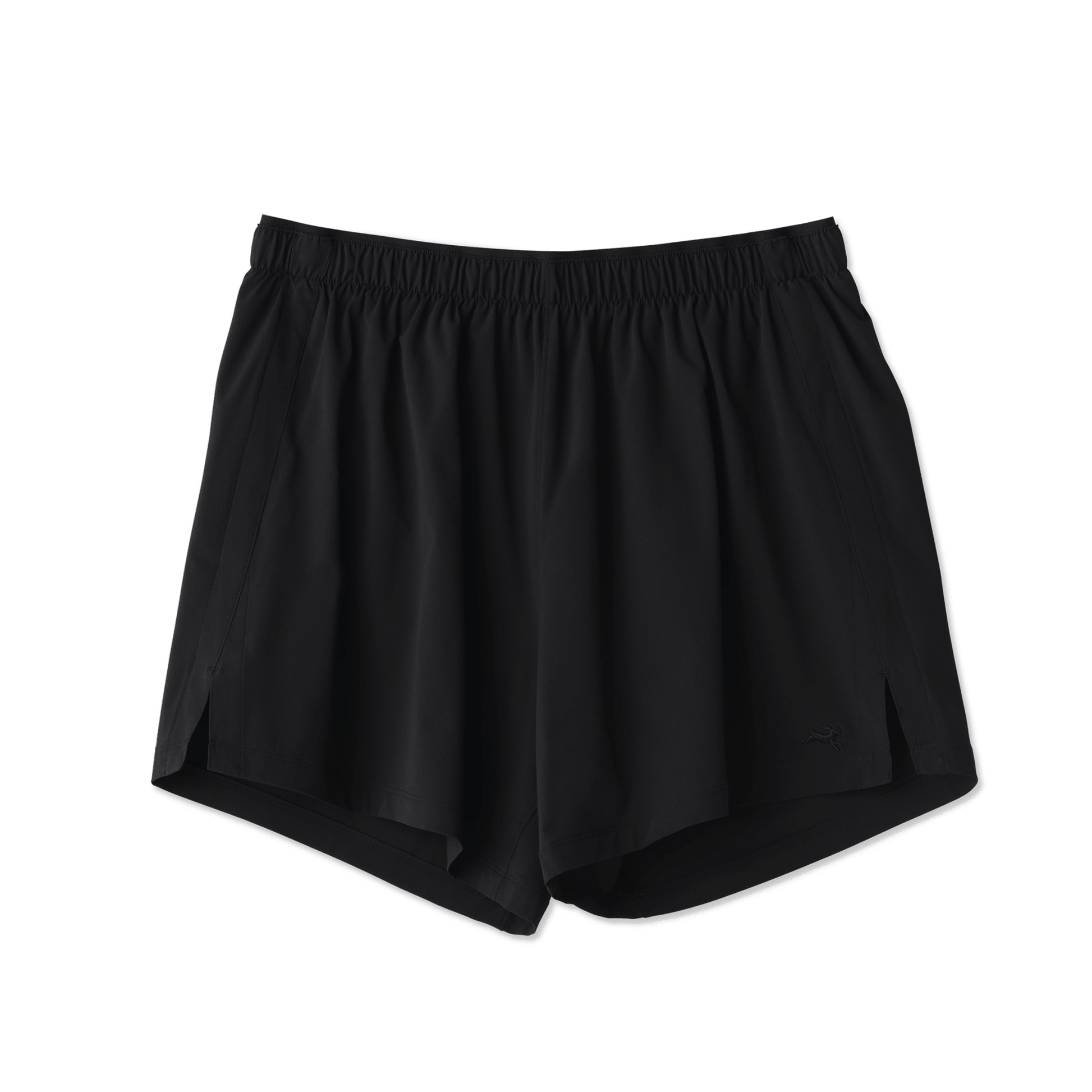 Tracksmith Men's Twilight Woven Shorts – Black - Interval Running