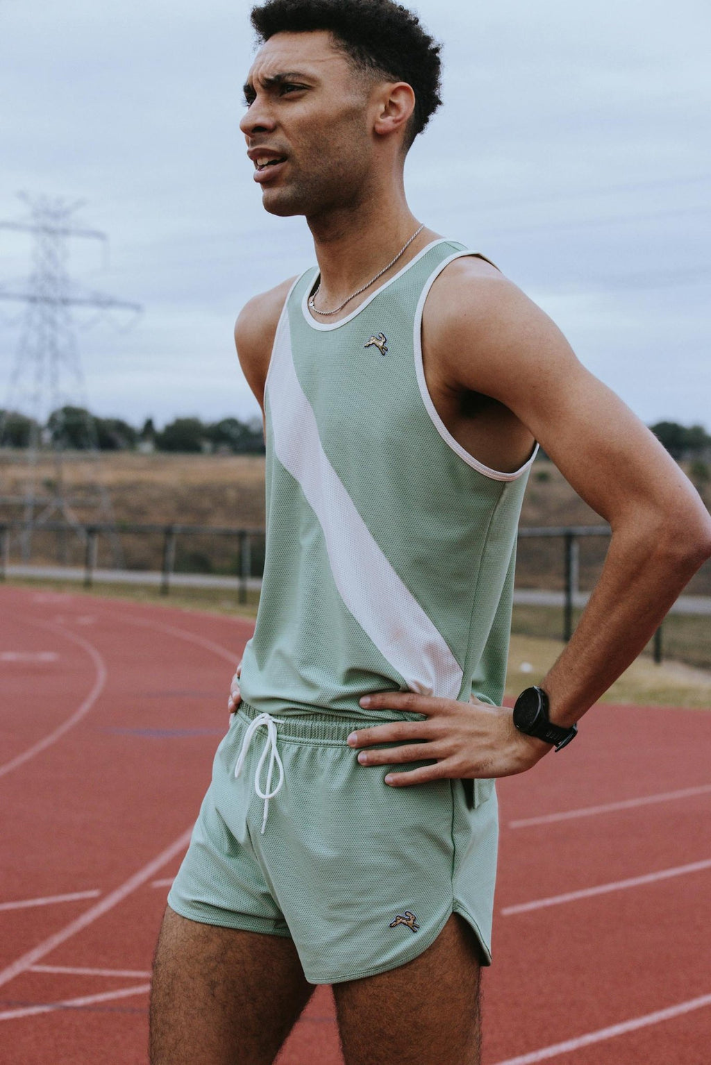 Tracksmith Men's Van Cortlandt Shorts - Loden - Interval Running