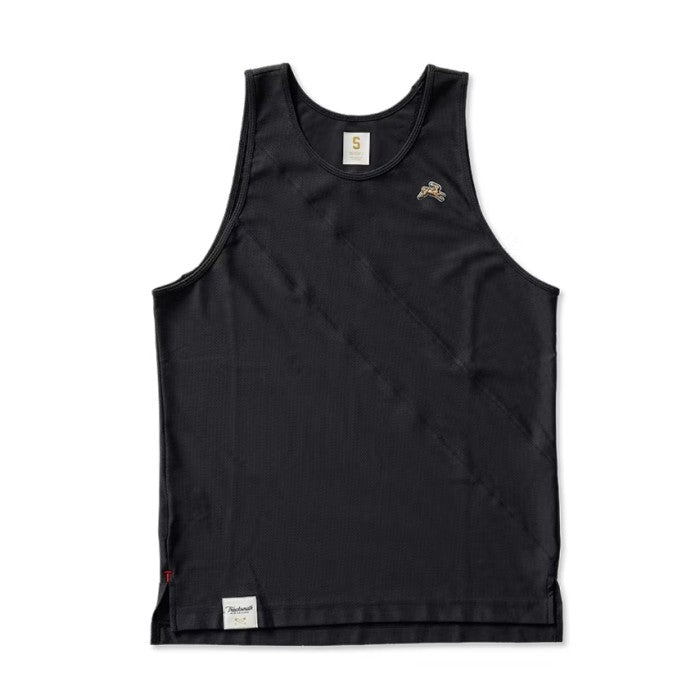 Tracksmith Men's Van Cortlandt Singlet - Black - Interval Running
