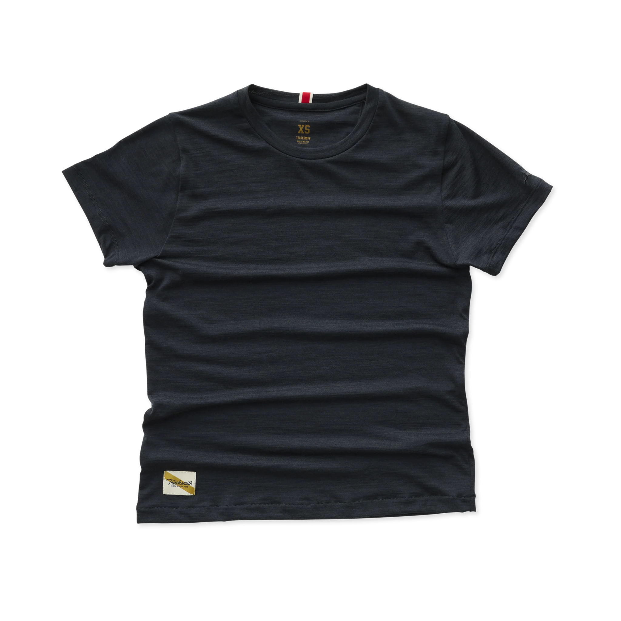 Tracksmith Women's Harrier Tee - Phantom - Interval Running