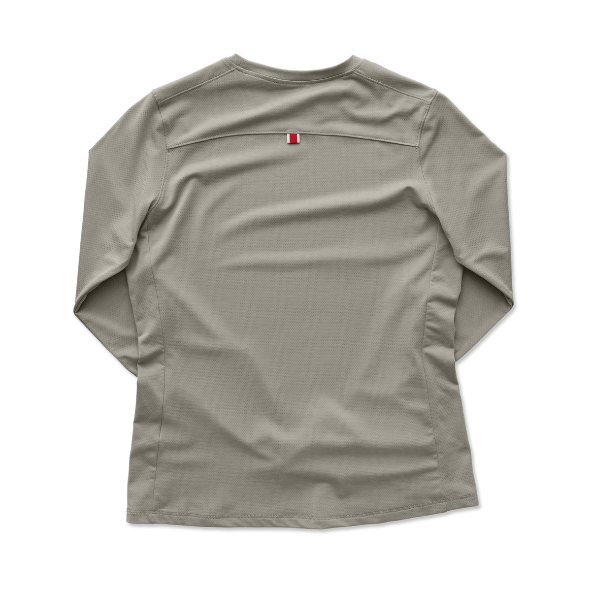 Tracksmith Women's Long Sleeve Session Tee – Dove - Interval Running