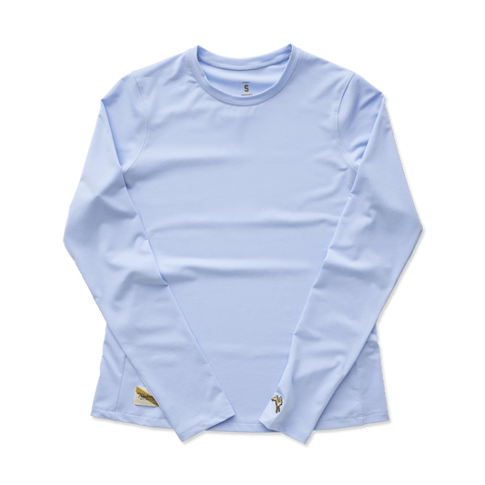 Tracksmith Women's Long Sleeve Session Tee - Windsurfer - Interval Running