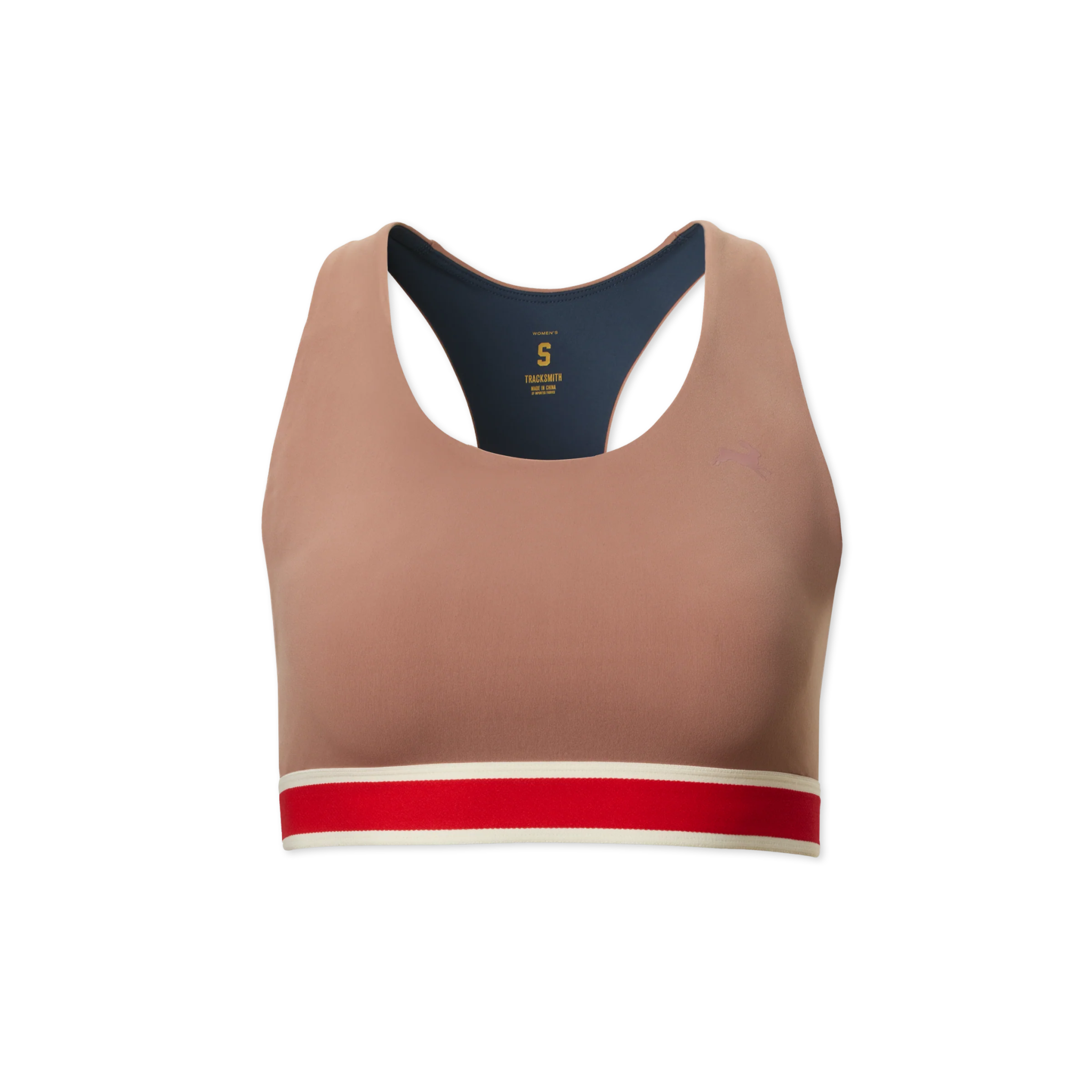 Tracksmith Women's Run Bra - Macaron - Interval Running