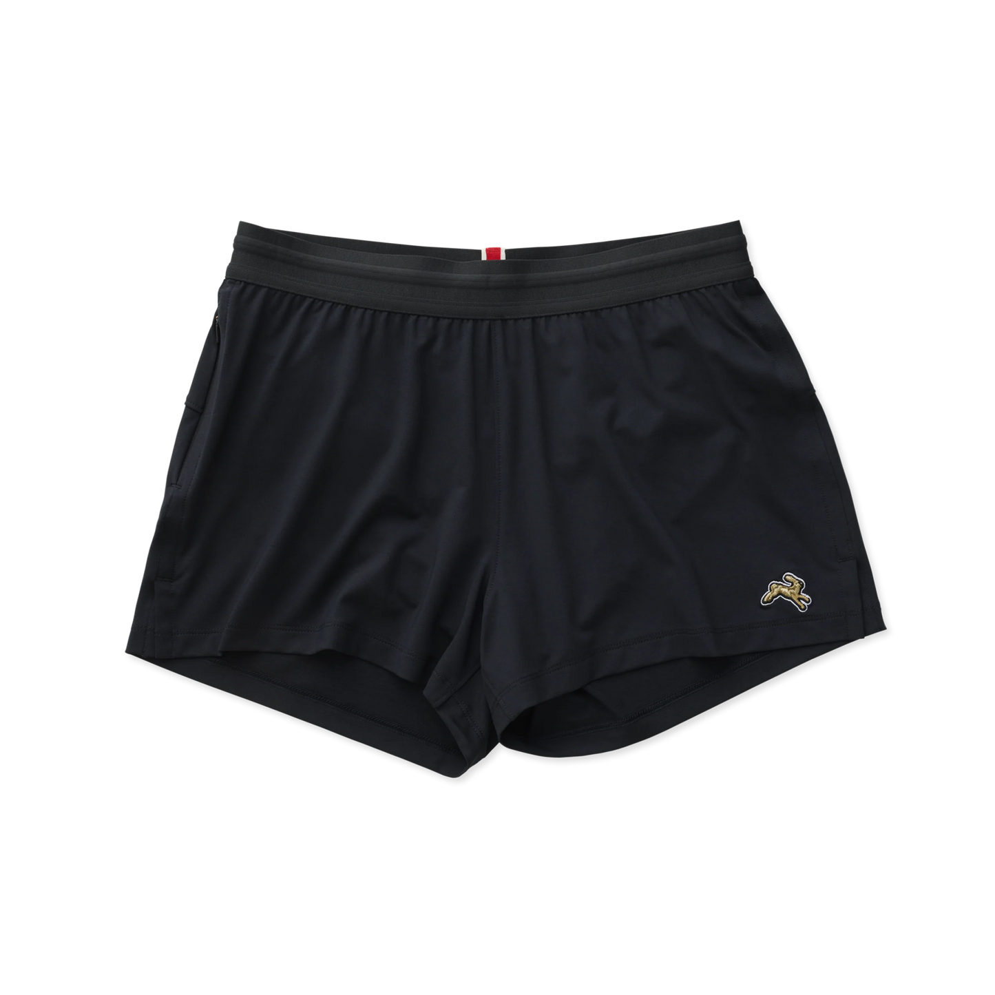 Tracksmith Women's Session Shorts - Black - Interval Running