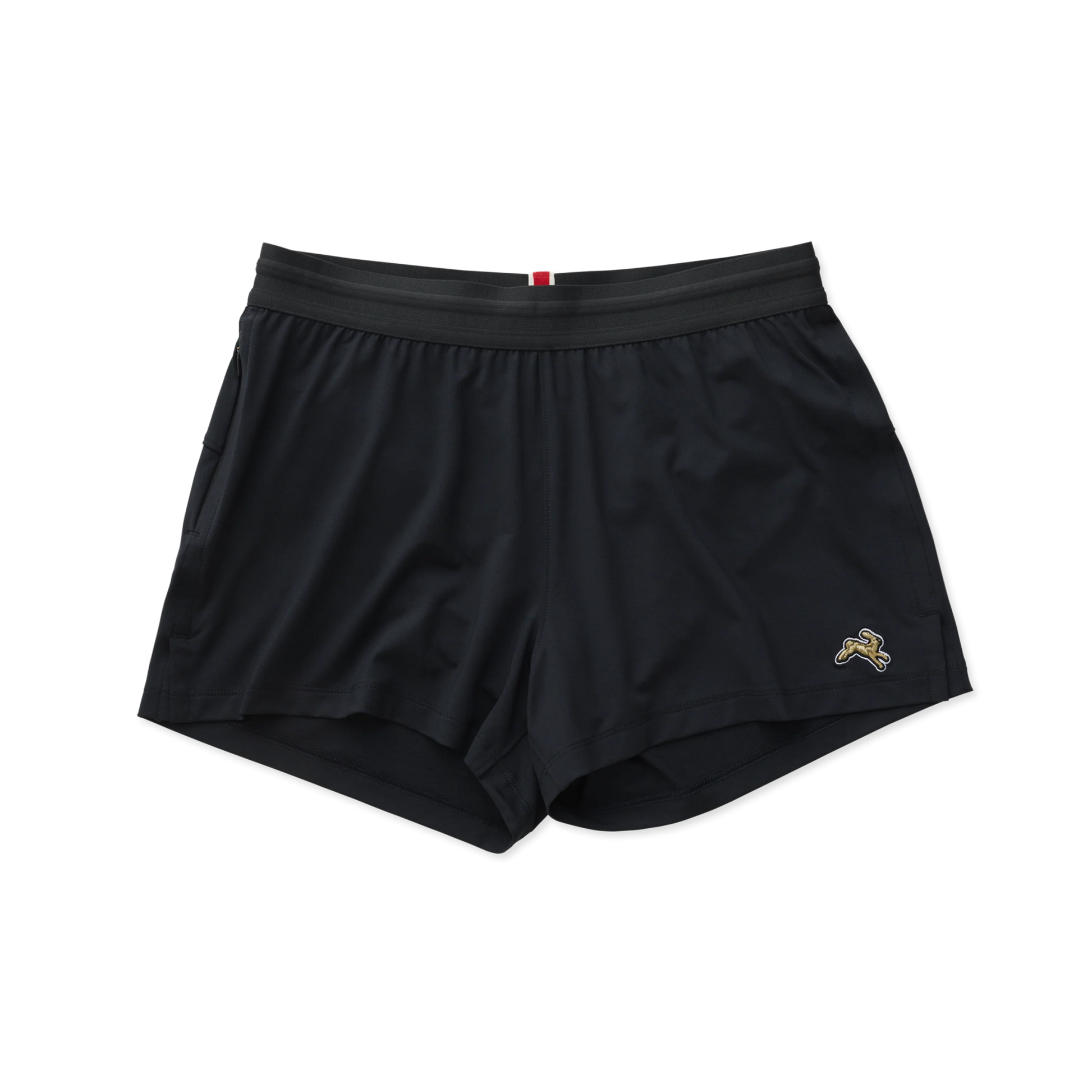 Tracksmith Women's Session Shorts - Black - Interval Running