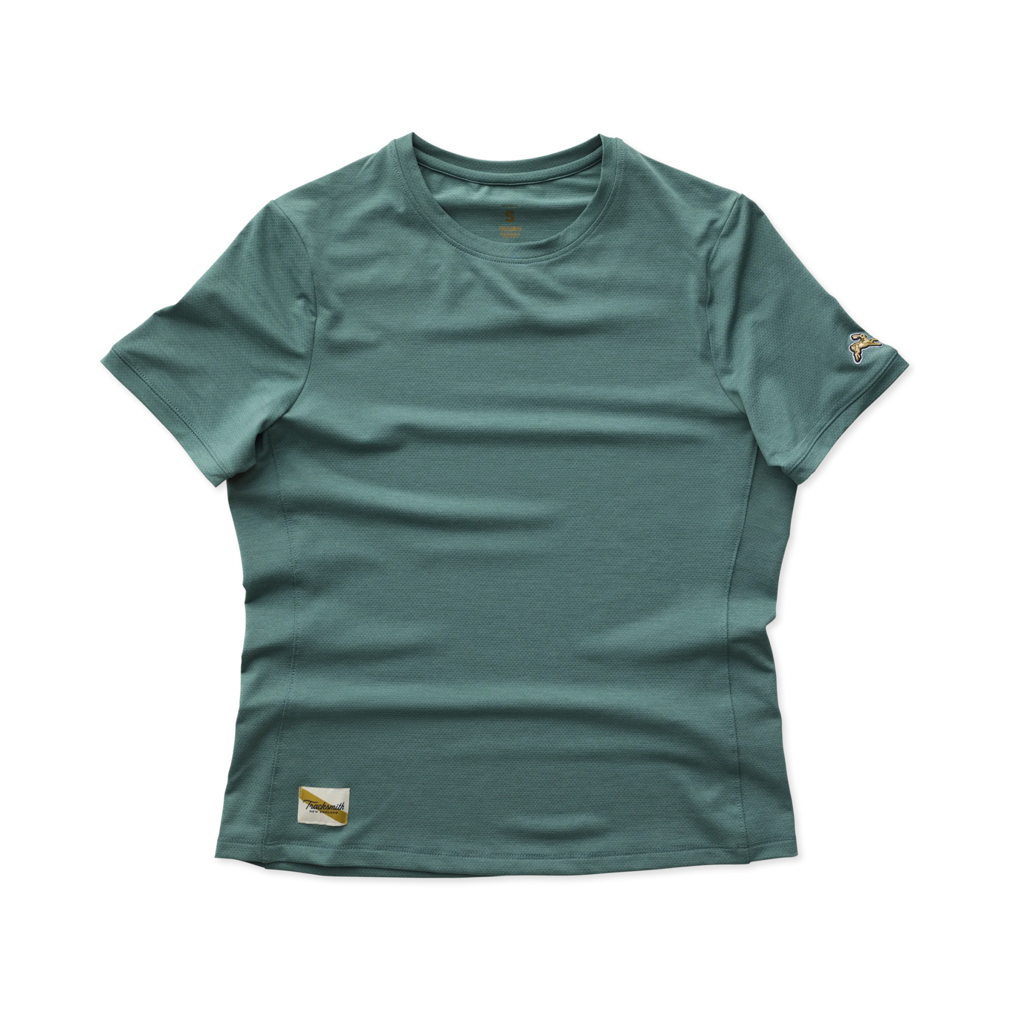 Tracksmith Women's Session Tee - Faded Myrtle - Interval Running