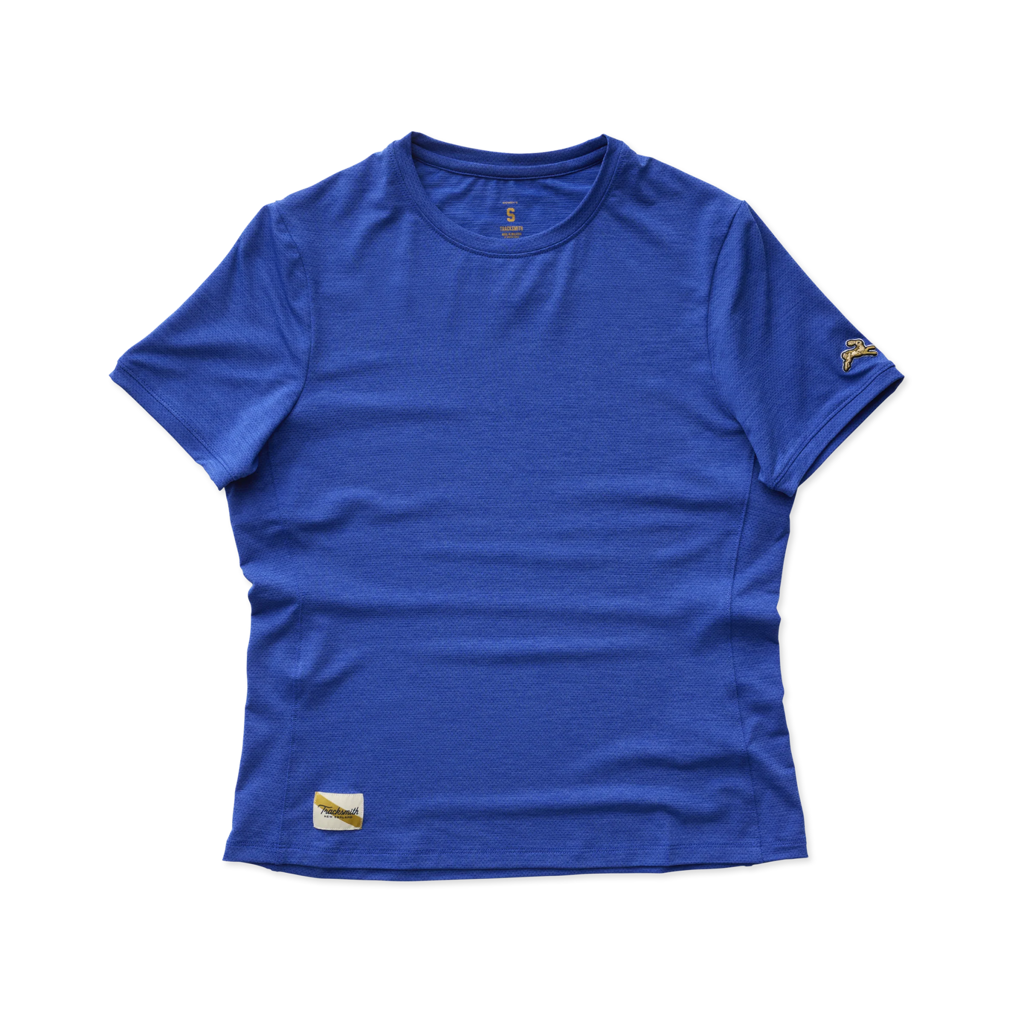 Tracksmith Women's Session Tee - Royal Blue - Interval Running