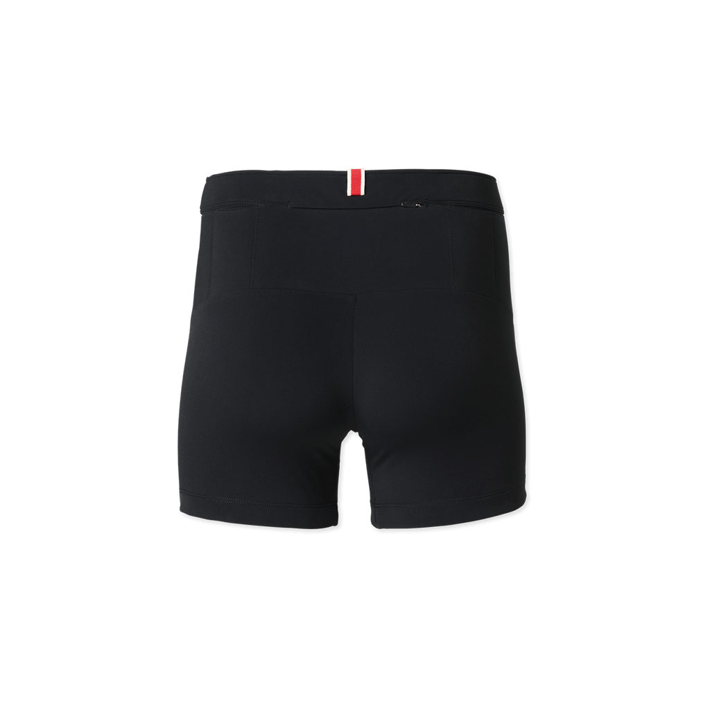 Tracksmith Women's Turnover Short Tights - Black - Interval Running