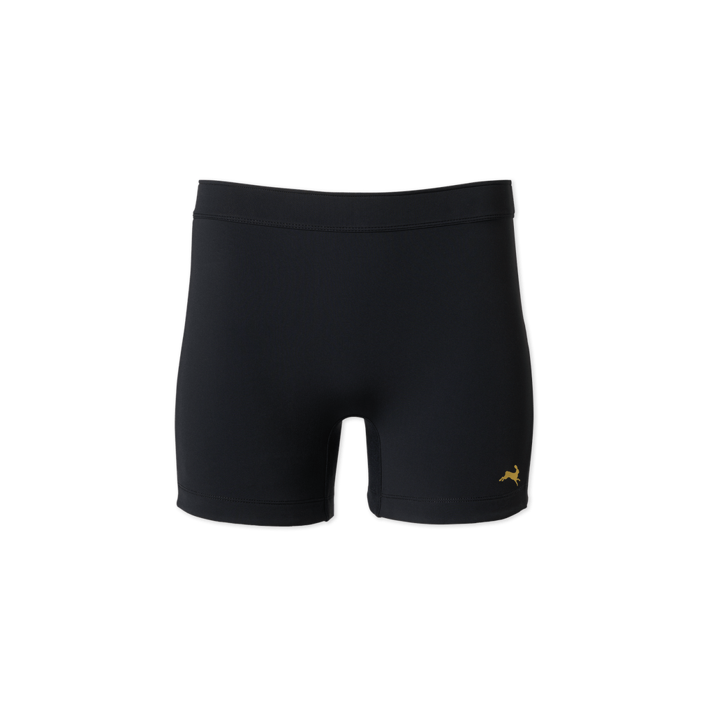 Tracksmith Women's Turnover Short Tights - Black - Interval Running