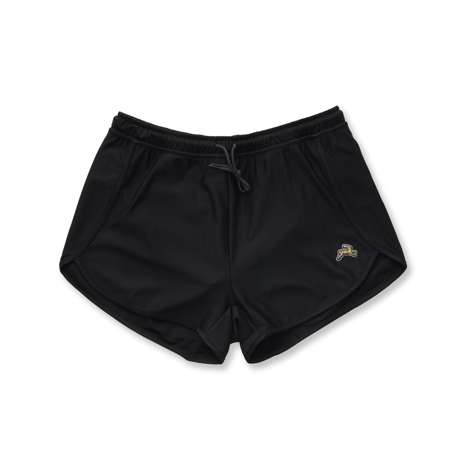 Tracksmith Women's Van Cortlandt Shorts - Black - Interval Running