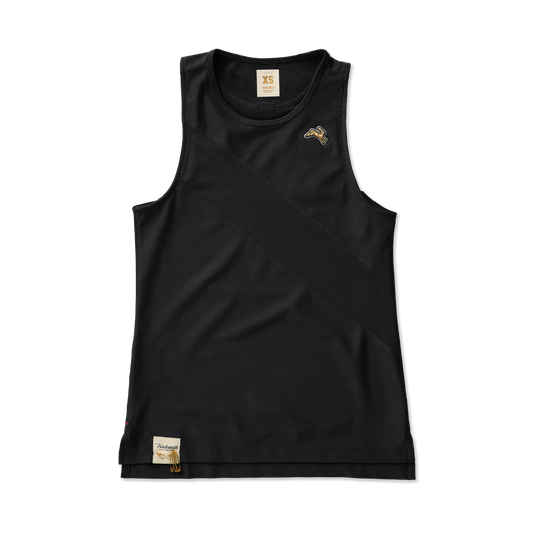 Tracksmith Women's Van Cortlandt Singlet - Black - Interval Running