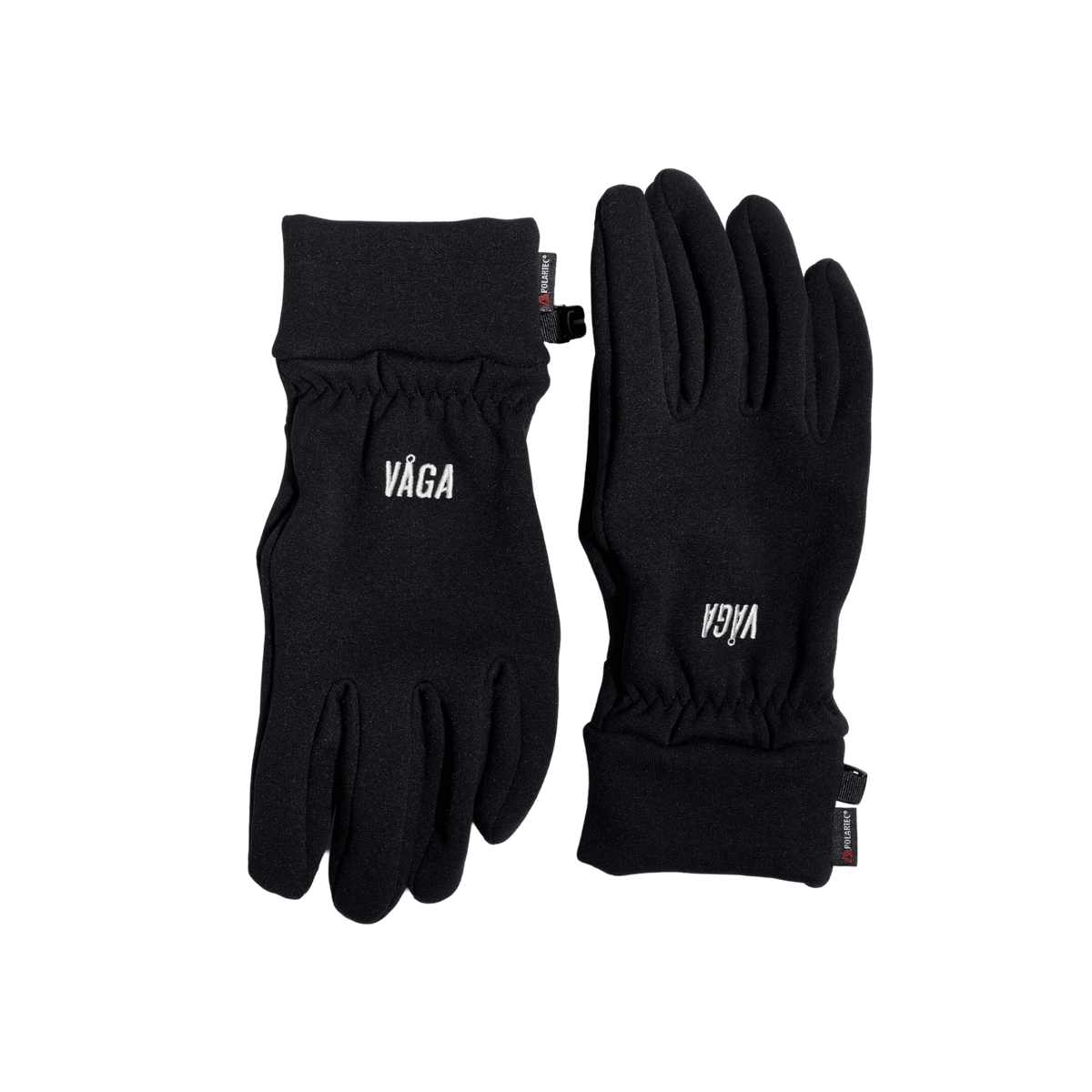 VÅGA Endurance Gloves – Black - Interval Running