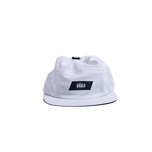 VÅGA Feather Racing Cap – White - Interval Running