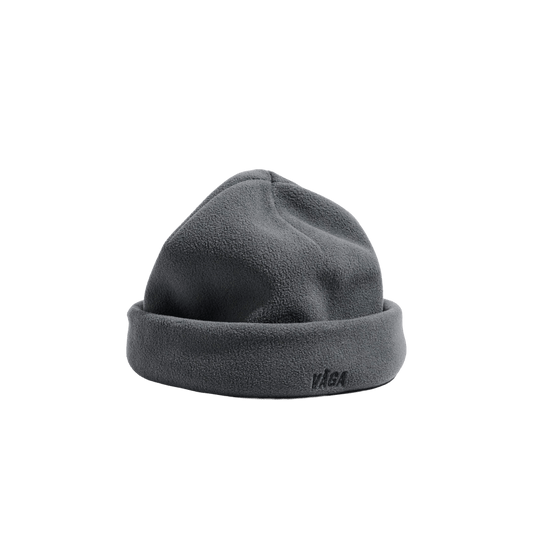 VÅGA Fleece Beanie – Charcoal - Interval Running