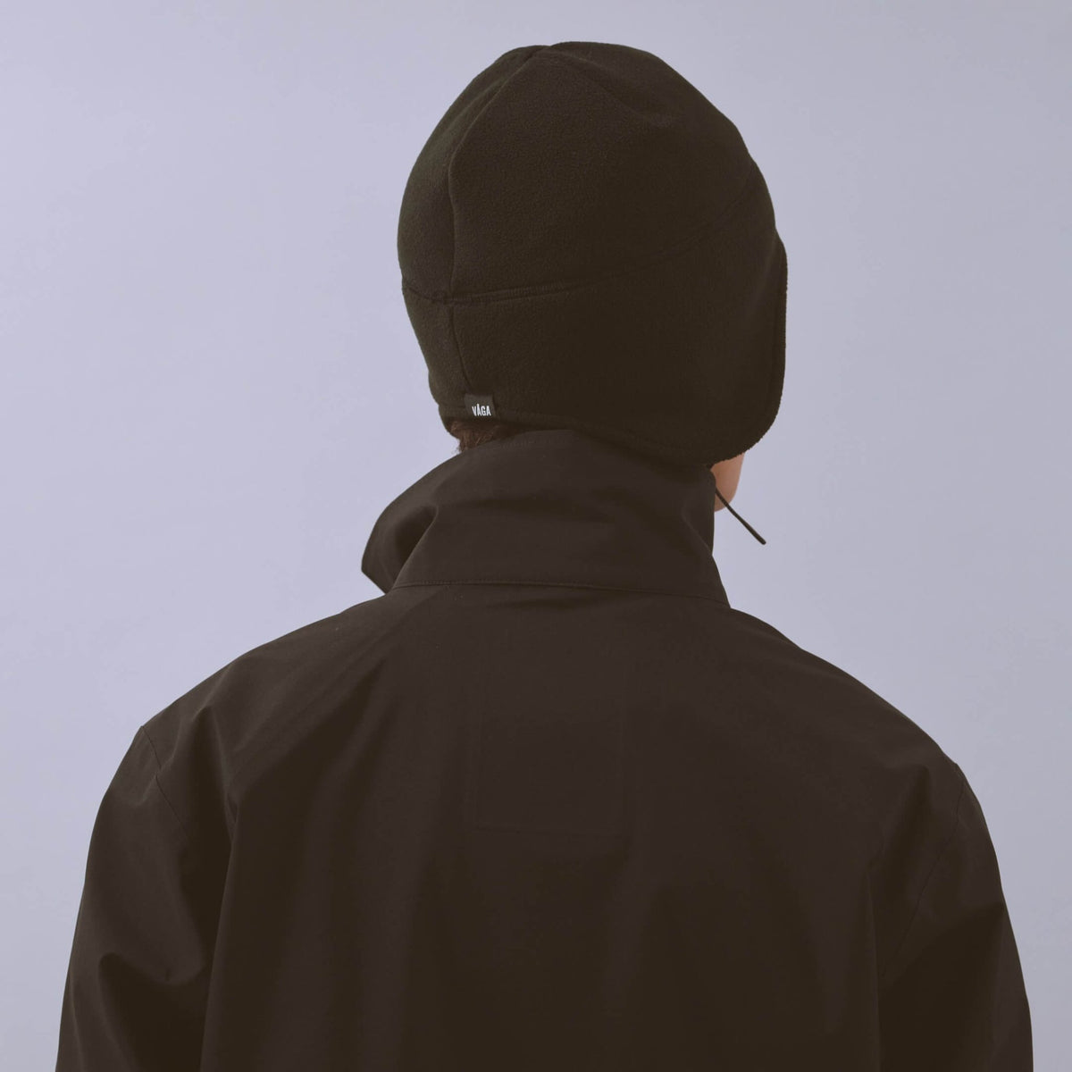 VÅGA Fleece Summit Beanie – Black - Interval Running