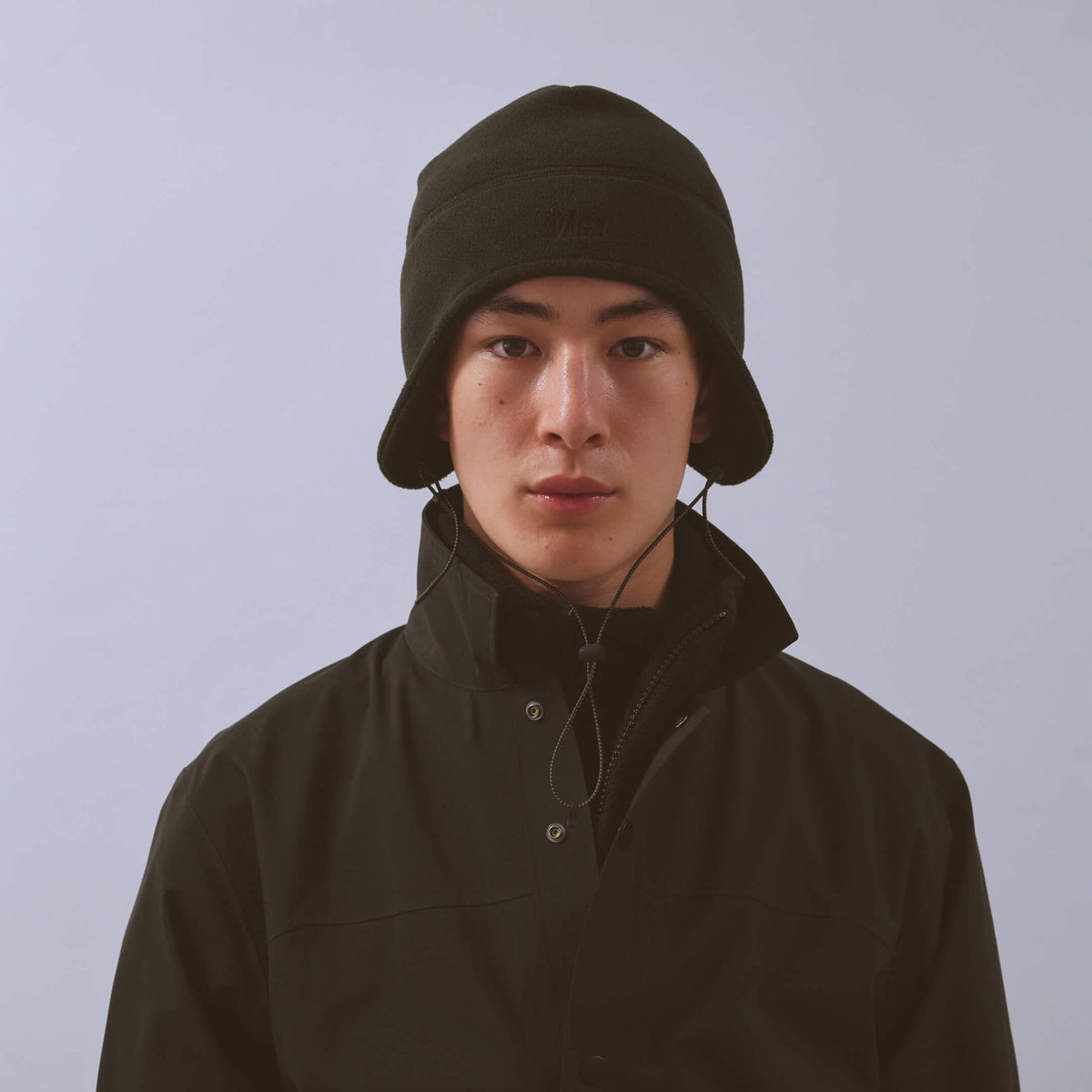 VÅGA Fleece Summit Beanie – Black - Interval Running