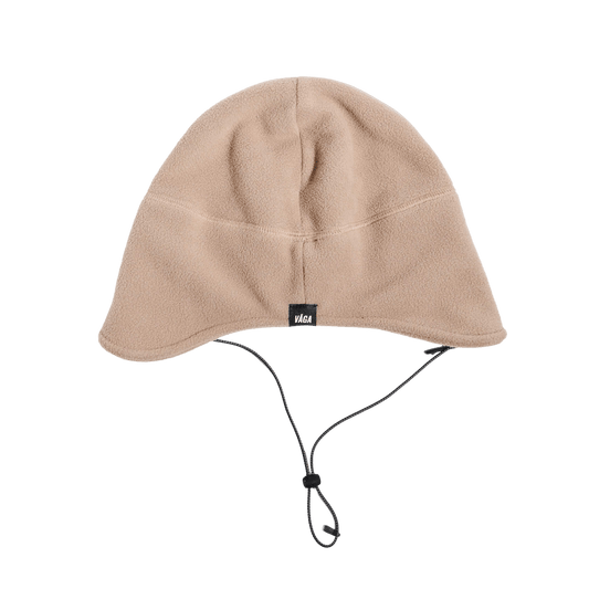 VÅGA Fleece Summit Beanie – Taupe - Interval Running
