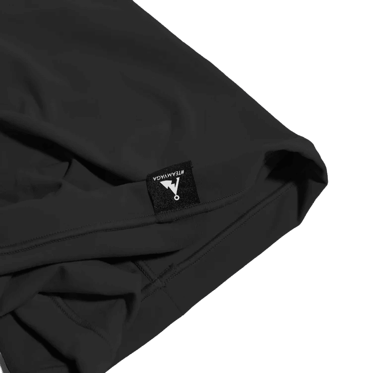 VÅGA Jersey Lightweight Neck Gaiter - Black / Charcoal - Interval Running