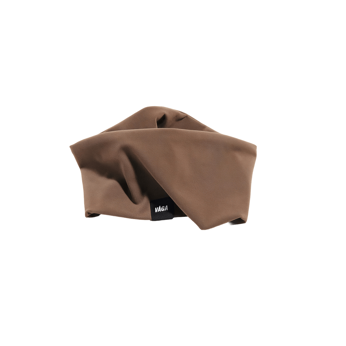 VÅGA Jersey Midweight Headband – Dark Taupe - Interval Running