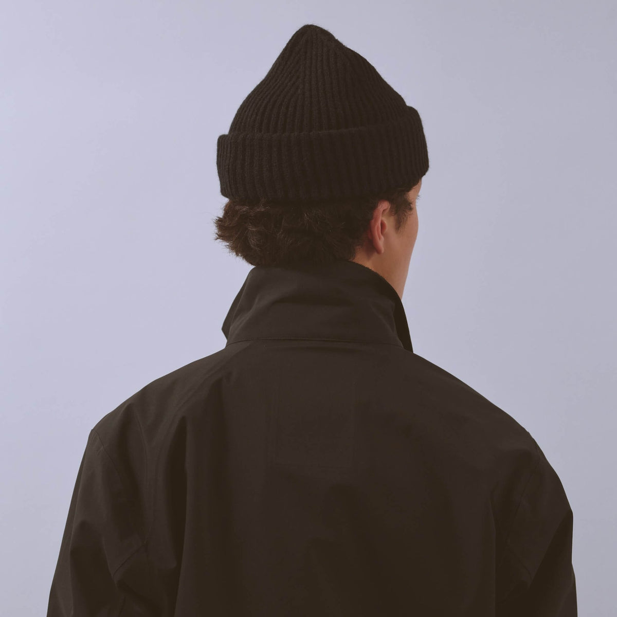 VÅGA Midweight Beanie – Black - Interval Running
