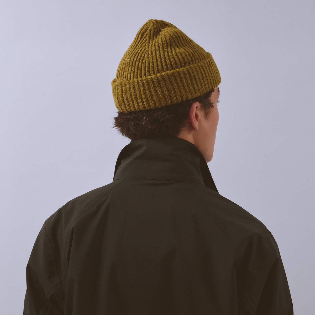 VÅGA Midweight Beanie – Moss Green - Interval Running