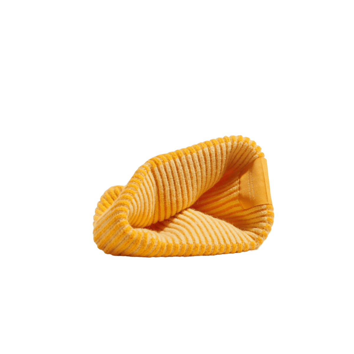 VÅGA Midweight Beanie – Pale Lemon / Yellow - Interval Running