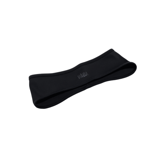 VÅGA Performance Headband - Black - Interval Running