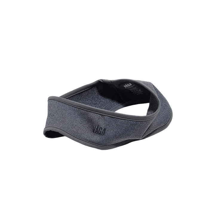 VÅGA Performance Headband – Dark Grey Melange - Interval Running