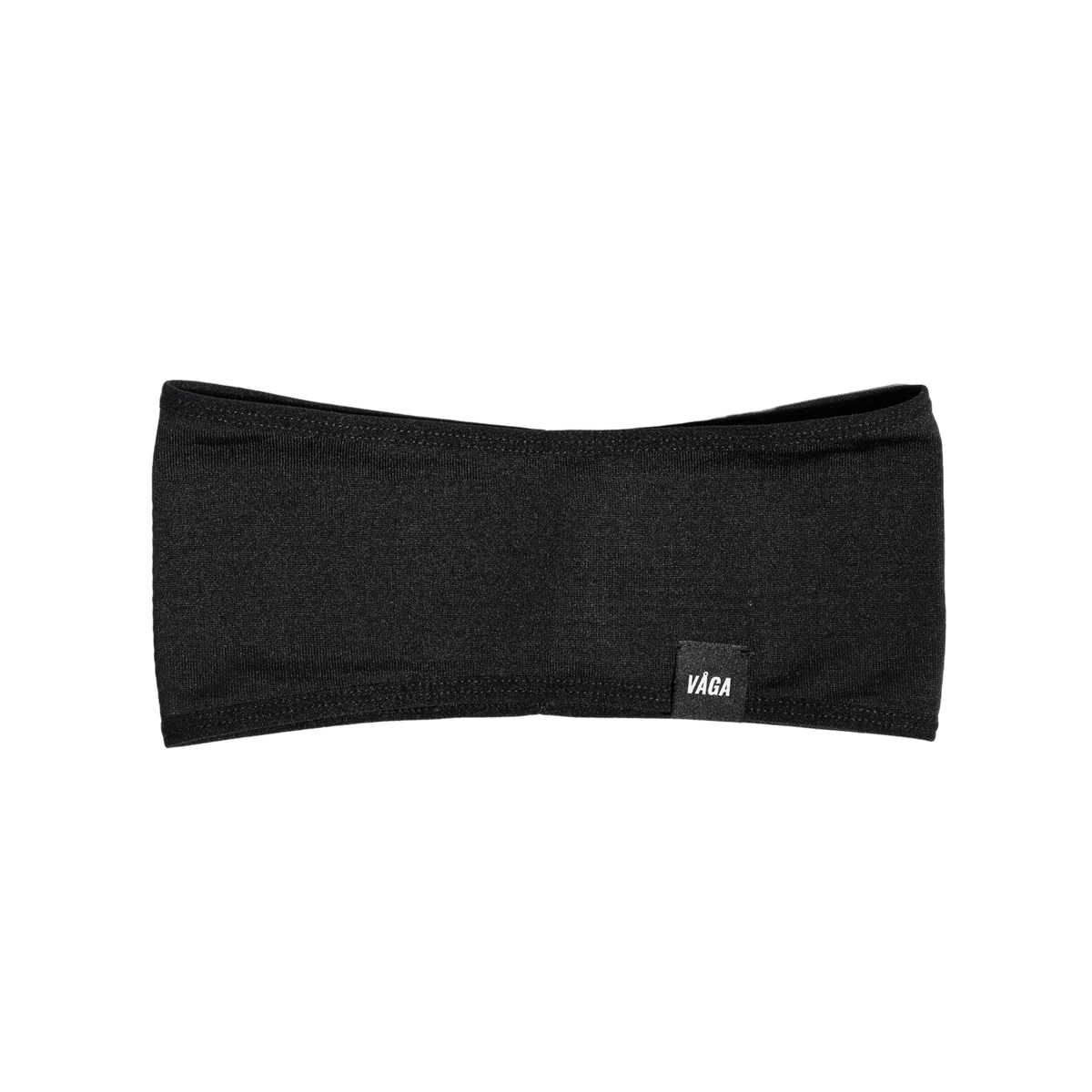 VÅGA Summit Performance Headband – Black - Interval Running