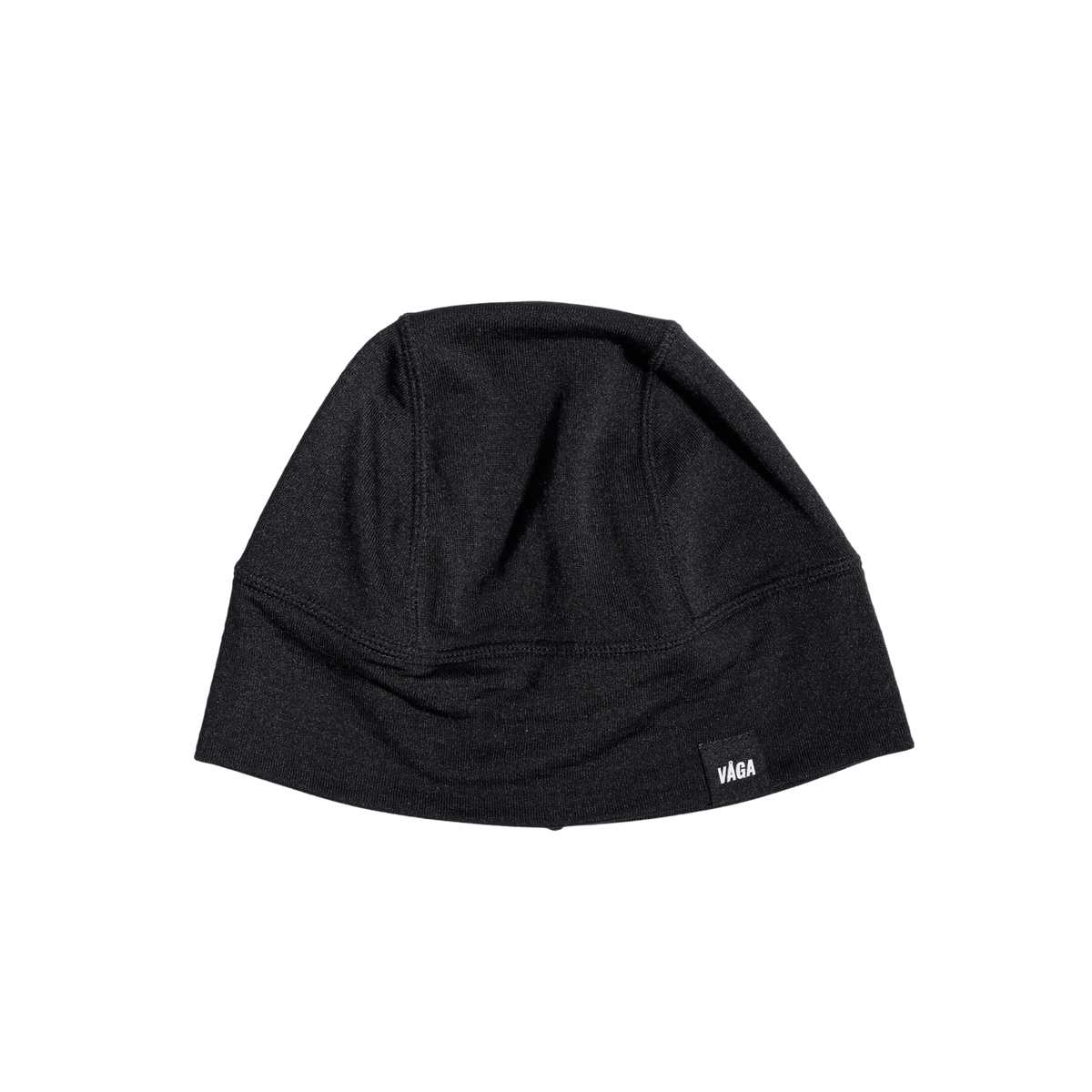 VÅGA Summit Performance Skull Cap – Black - Interval Running