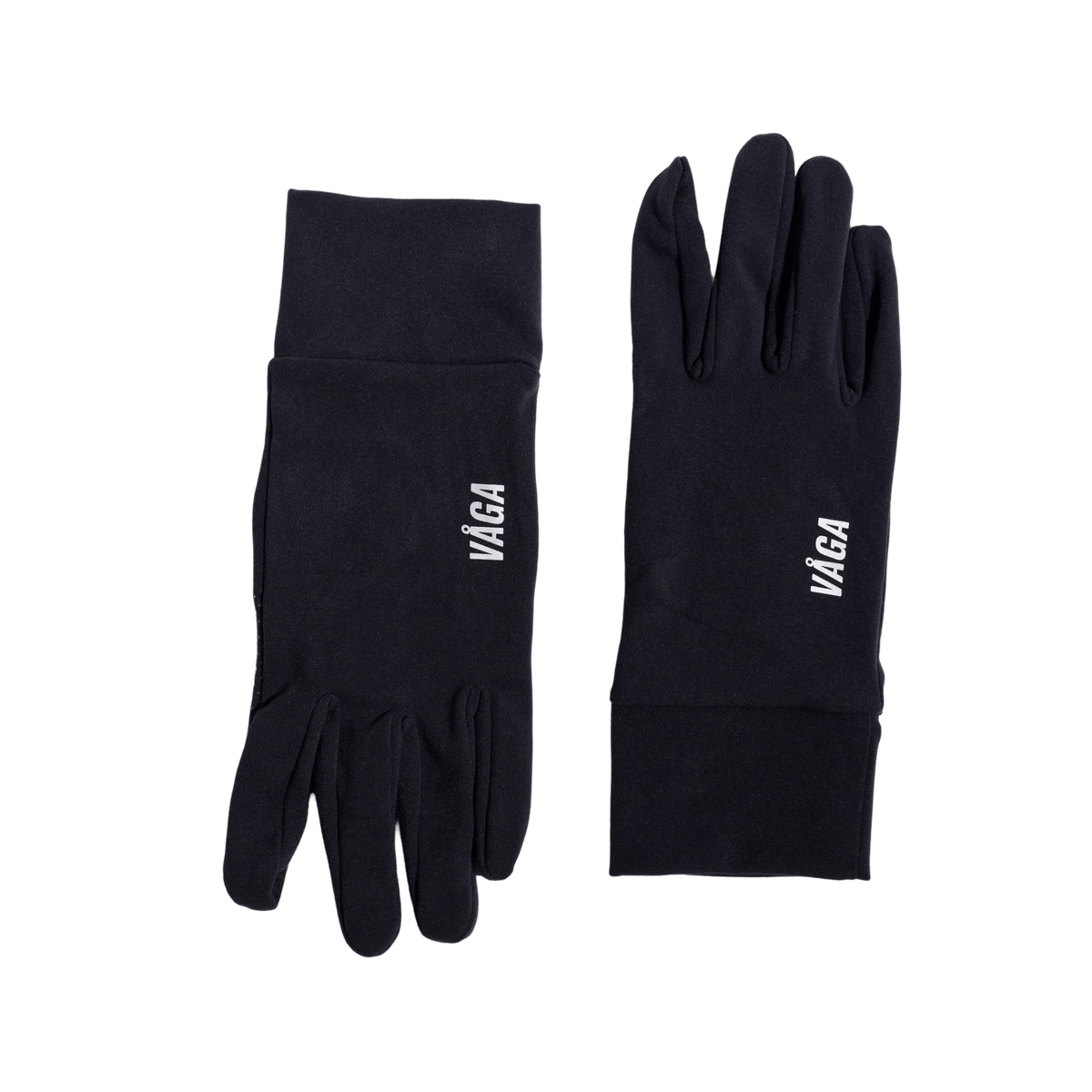 VÅGA Tempo Lite Gloves – Black - Interval Running