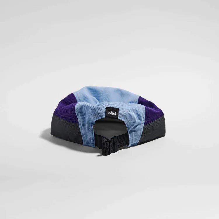 VÅGA Club Cap - Blue / Purple / Mint - Interval Running