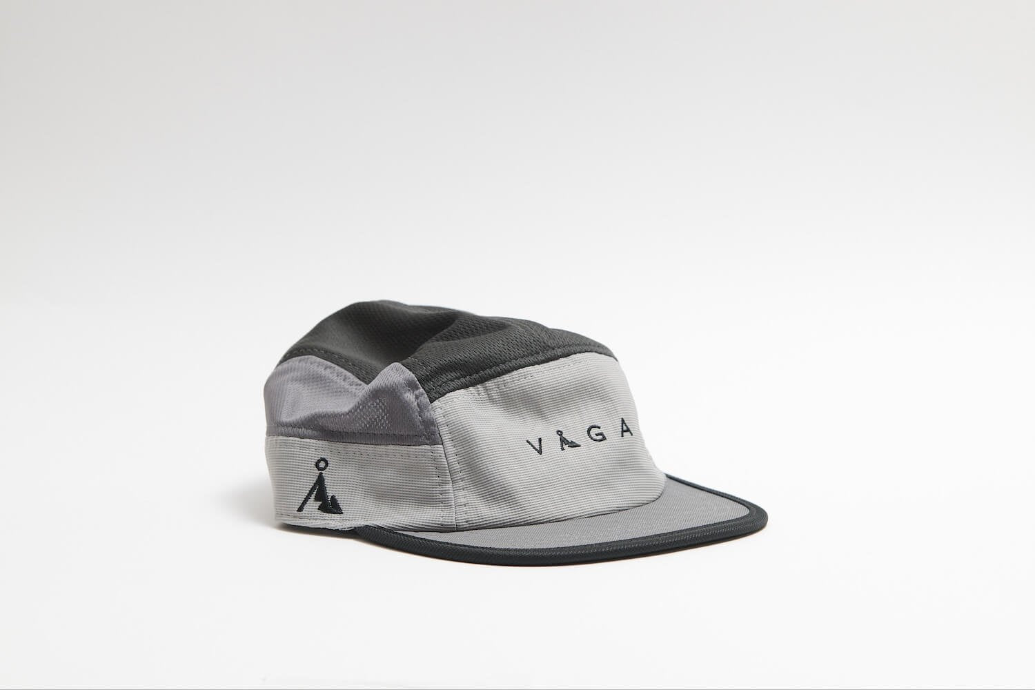 VAGA Club Cap - Light Grey / Mid Grey / Charcoal - Interval Running
