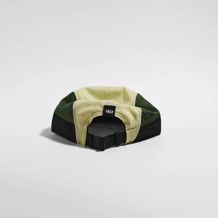 VÅGA Club Cap - Pale Lemon / Neon Yellow / Utility Green - Interval Running